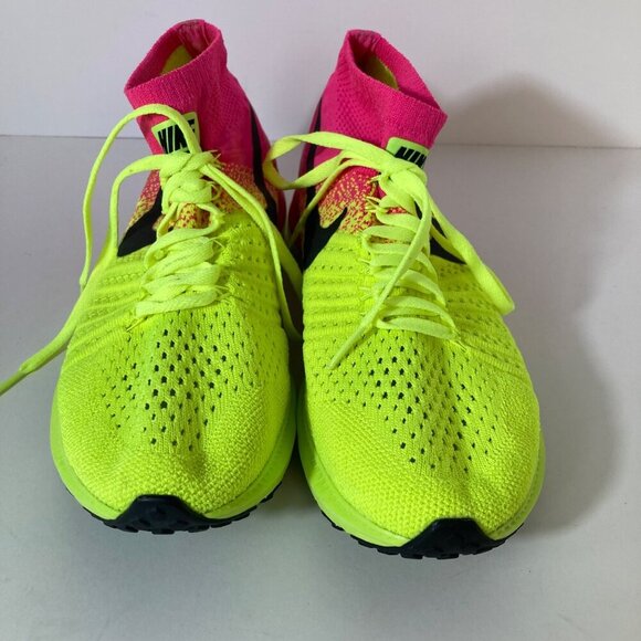Womens Nike Zoom All Out Flyknit OC Unlimited Pink Green 7 845717-999 - Picture 2 of 9